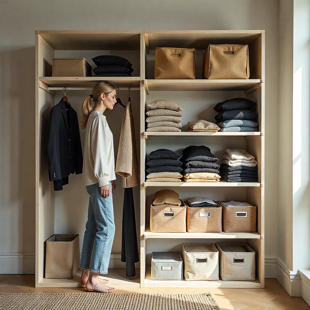 Opbevaringsmetoder for tekstiler